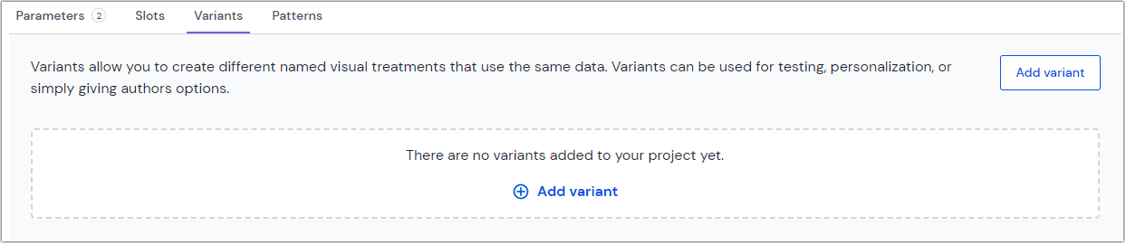 no-variants