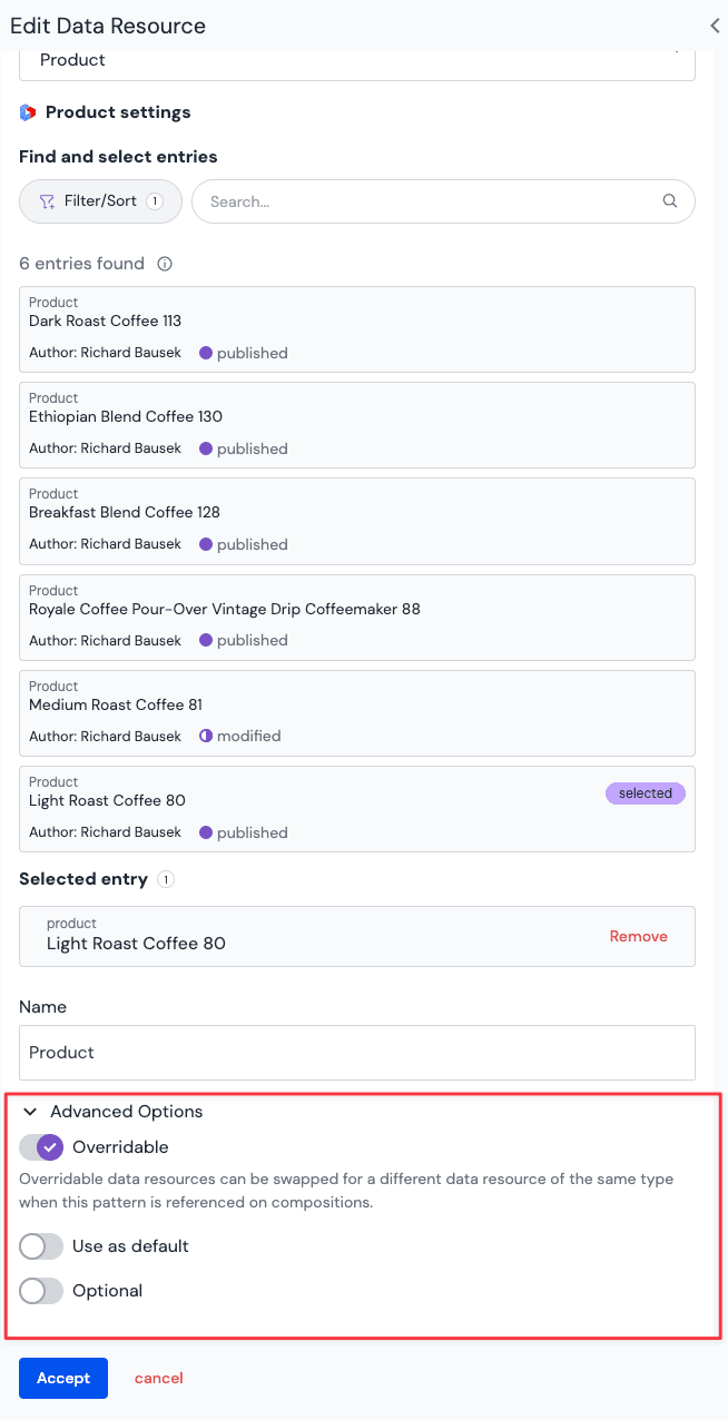 pattern-data-resource-settings