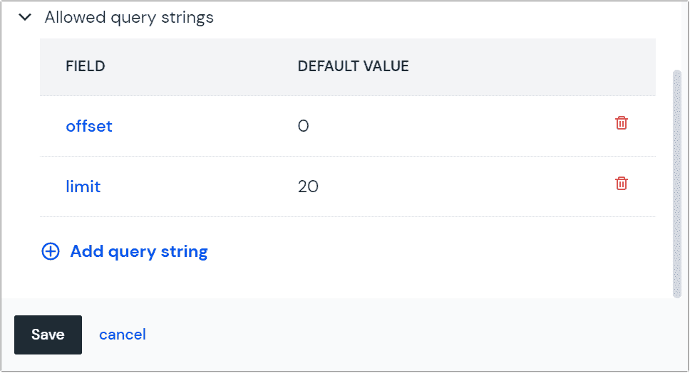 dynamic-input-query-string