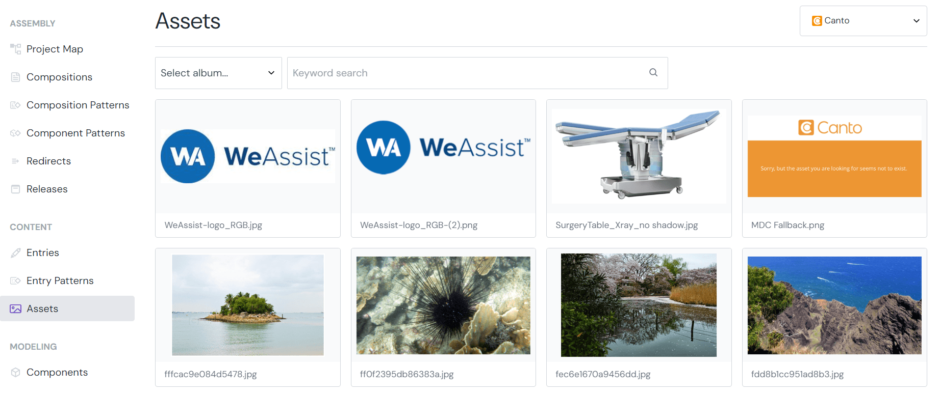 canto-asset-library