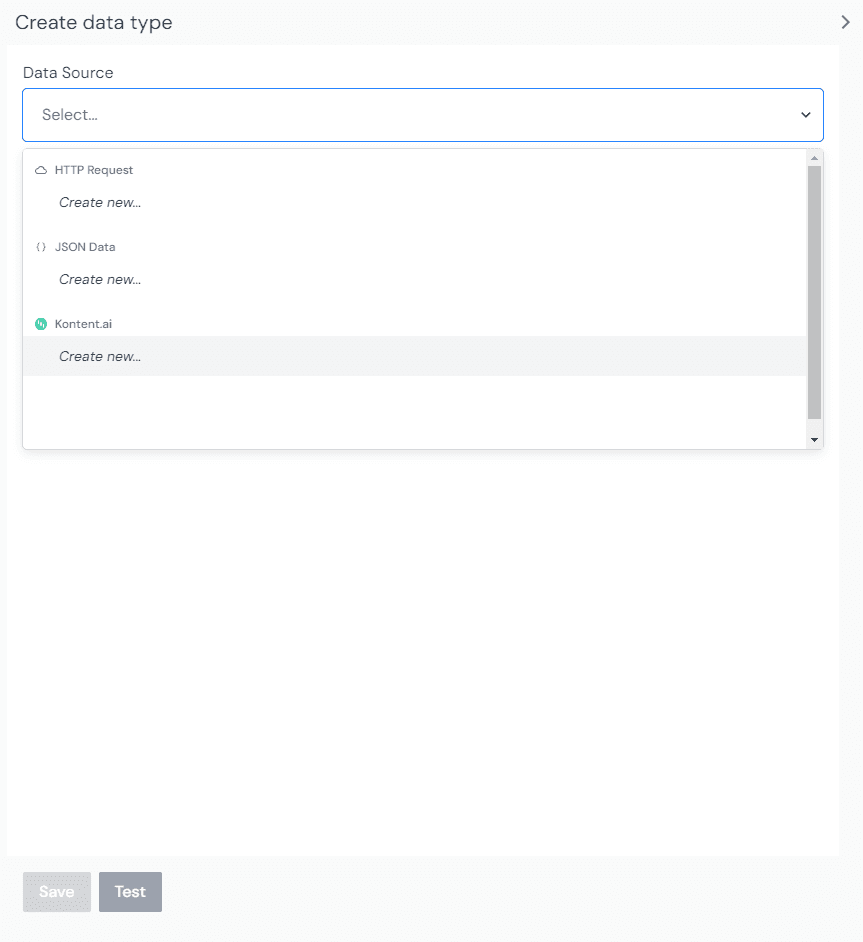 create-kontentai-data-type